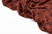 ВИСКОЗА ПОЛИРОВАННАЯ ПРИНТ Коричневый Узоры ,1103562 фото #5