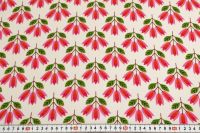 ВИСКОЗА ПОЛИРОВАННАЯ ПРИНТ Молочный Цветы,1141571 фото #2