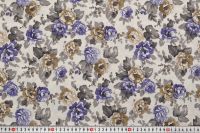 ТКАНЬ ДЕКОРАТИВНАЯ ПРИНТ Молочный Цветы,1108314 фото #2