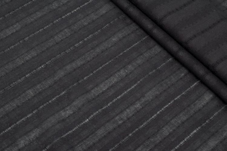 БАТИСТ ЖАККАРД Черный Полоски,1129272