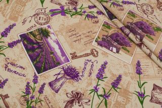 ТКАНЬ ВАФЕЛЬНАЯ ПРИНТ