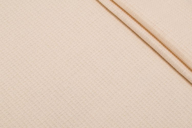ТКАНЬ ВАФЕЛЬНАЯ ОДНОТОН Бежевый,1126509