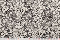 КРЕП ВИСКОЗА ПРИНТ Молочный Узоры ,1104637 фото #2