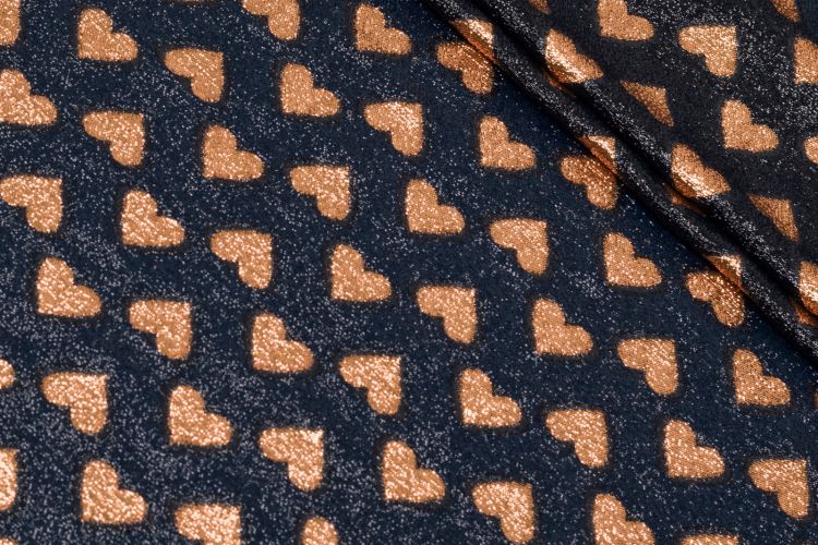 ШЕЛК ЛЮРЕКС ПРИНТ Синий Разное,1107461