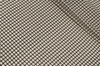 ШИФОН ВИСКОЗНЫЙ ПРИНТ Бежевый Клетки,1142110 фото #1