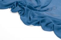 КРЕП ШИФОН СТРЕЙЧ ВИСКОЗА Голубой,1086261 фото #5