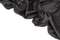 САТИН ВЕЧЕРНИЙ СТРЕЙЧ Черный,1123195 фото #4