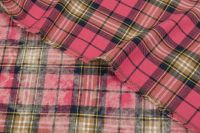 КЛЕТКА КОТТОН LUXE Розовый Клетки,1131381 фото #4