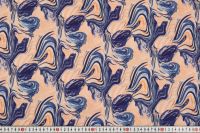 ТРИКОТАЖ ХЛОПОК ПРИНТ Бежевый Абстракции,1106488 фото #2