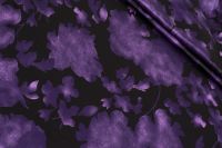 ШЕЛК ПРИНТ Фиолетовый Цветы,1068618 фото #1