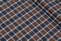 РУБАШЕЧНЫЙ КОТТОН ПРИНТ Синий Клетки,1119990 фото #1