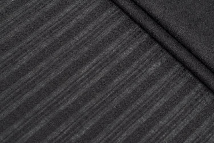 БАТИСТ ЖАККАРД Черный Полоски,1129104