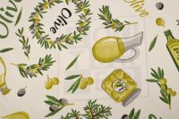 ТКАНЬ ДЕКОРАТИВНАЯ ПРИНТ Молочный Цветы,1137550 фото #5