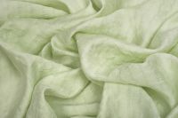 ТЕНСЕЛ НЕЙЛОН ЖАККАРД Зеленый Полоски,1134559 фото #3