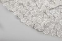 СЕТКА С ВЫШИВКОЙ Молочный Цветы,1141922 фото #6