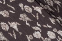 ТЕНСЕЛ ПРИНТ Черный Цветы,1109267 фото #1