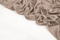 ТРИКОТАЖ АНГОРА РУБЧИК Бежевый,1127322 фото #4