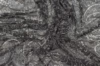 СЕТКА ПРИНТ Черный Турецкие огурцы,1100745 фото #3