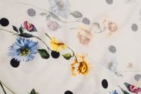 ВИСКОЗА ПРИНТ Молочный Цветы,1106051 фото #4