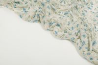 ШИФОН ПРИНТ Молочный Цветы,1131848 фото #6