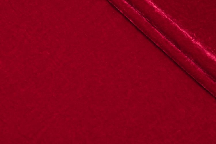 ВЕЛЮР ШЕЛК Красный,1121924