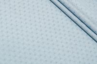 ВИСКОЗА ЖАККАРД Голубой Горохи,1100301 фото #1