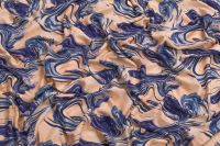 ТРИКОТАЖ ХЛОПОК ПРИНТ Бежевый Абстракции,1106488 фото #3