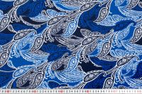 МИКРОФИБРА СПОРТ CARVICO ПРИНТ Синий Турецкие огурцы,1051498 фото #2