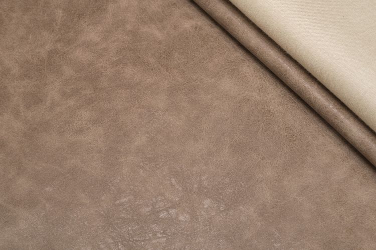 КОЖА ИСКУССТВ. НА ВИСКОЗЕ Коричневый,1127155