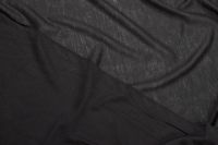 ТРИКОТАЖ ВИСКОЗА ТОНКИЙ Черный,1108987 фото #3