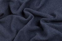 КОСТЮМНАЯ ШЕРСТЬ ОДНОТОН Синий,1121665 фото #2