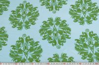 ВИСКОЗА ПОЛИРОВАННАЯ ПРИНТ Голубой Узоры ,1141540 фото #2