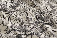 КРЕП ВИСКОЗА ПРИНТ Молочный Узоры ,1104637 фото #3