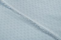 ВИСКОЗА ЖАККАРД Голубой Горохи,1100301 фото #4