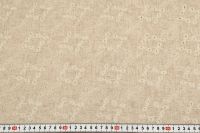 ЛЕН СТРЕЙЧ С ВЫШИВКОЙ Бежевый Цветы,1141731 фото #2