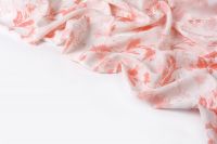 КРЕП ШИФОН ПРИНТ Молочный Цветы,0978963 фото #5