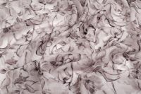 ТЕНСЕЛ ПРИНТ Серый Цветы,1109311 фото #3