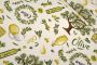 ТКАНЬ ДЕКОРАТИВНАЯ ПРИНТ  Молочный Цветы,1137550 фото #1