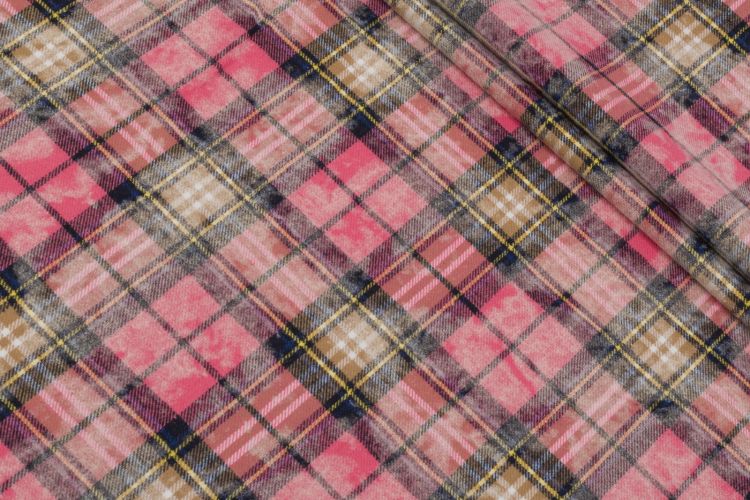 КЛЕТКА КОТТОН LUXE Розовый Клетки,1131381