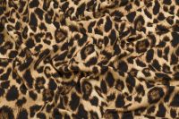 ТРИКОТАЖ ПРИНТ Бежевый Животный мир,1100578 фото #3