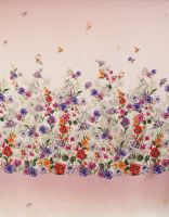 ШЕЛК СТРЕЙЧ ПРИНТ Розовый Цветы,1138908 фото #2