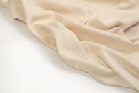 ПАЛЬТОВАЯ ШЕРСТЬ-ХЛОПОК Молочный Рубчик,1125854 фото #5