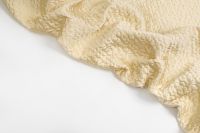 ЖАККАРД ШЕЛК Молочный Узоры ,1103074 фото #5