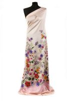 ШЕЛК СТРЕЙЧ ПРИНТ Розовый Цветы,1138908 фото #8