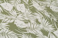 МУСЛИН ТВИЛ ПРИНТ Зеленый Цветы,1139264 фото #1