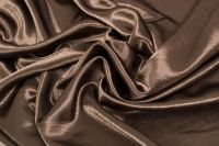 САТИН ОДНОТОННЫЙ GLORIA Коричневый,1118214 фото #2