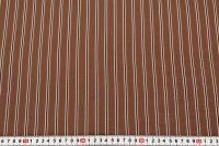 МУСЛИН ТВИЛ ПРИНТ Коричневый Полоски,1139288 фото #2