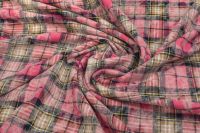 КЛЕТКА КОТТОН LUXE Розовый Клетки,1131381 фото #3