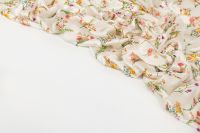 ВИСКОЗА ПОЛИРОВАННАЯ ПРИНТ Молочный Цветы,1141557 фото #6