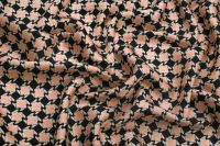 ВИСКОЗА ПОЛИРОВАННАЯ ПРИНТ Черный Узоры ,1108345 фото #3